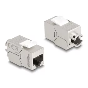   Delock Keystone Modul RJ45 anya - LSA Cat.6A Slim fokos eszköz nélkül szerelhető (87891)