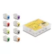 Delock Keystone Modul RJ45 anya - LSA Cat.6A eszközmentes beépítésű színes 8 db-os szett (87896)