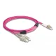 Delock Optikai kábel fém megerősítéssel LC Duplex - SC Duplex Multi-mód OM4 3 m (87918)