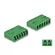 Delock Optikai szál kapcsolat HD LC Hexaplex anya - LC Hexaplex anya zöld (87925)