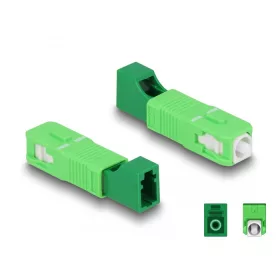  Delock Optikai szál hibrid párosító SC Simplex apa - LC Simplex anya zöld (87940)