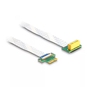   Delock PCI Expressz riser kártya x1 apa - x1 szlot 90 -os szögben FPC kábellel 30 cm hosszú (88022)
