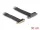 Delock PCI Expressz riser kártya x4 apa - x4 szlot 90 -os szögben kábellel 30 cm hosszú (88025)