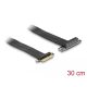 Delock PCI Expressz riser kártya x4 apa - x4 szlot 90 -os szögben kábellel 30 cm hosszú (88025)
