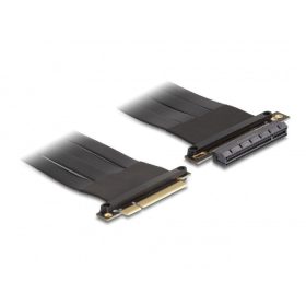   Delock PCI Expressz riser kártya x8 apa - x8 szlot kábellel 60 cm hosszú (88030)