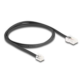Delock telefon kábel RJ45 apa - RJ11 apa 1m fekete (88035)