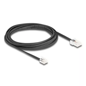 Delock Telefon kábel RJ45 apa - RJ11 apa fekete 3 m (88037)