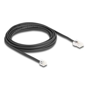 Delock Telefon kábel RJ45 apa - RJ11 apa fekete 5 m (88038)