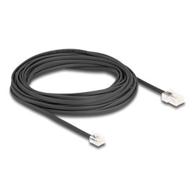   Delock Telefon kábel RJ45 apa - RJ11 apa fekete 10 m (88039)
