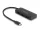 Delock Elosztó USB Type-C  csatlakozóval (DP alternatív mód támogatás)   3 db. DisplayPort MST 4K 60 Hz (88041)