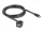 Delock Keystone modul, USB 2.0 A-anya > USB Type-C  apa 250 , kábellel 1,5 m (88057)