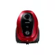 Samsung VC07M25E0WR/GE Hagyományos porzsákos porszívó 750W, Piros