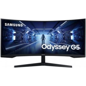   SAMSUNG 34" LC34G55TWWPXEN UWQHD VA 21:9 1ms ívelt gamer ultrawide monitor