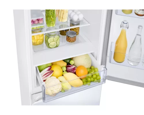 Samsung RB34C672DWW/EF Alulfagyasztós hűtőszekrény Wi-fi-vel 344 L, fehér