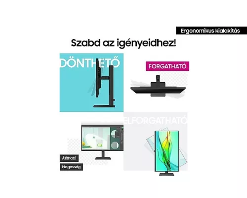 SAMSUNG 27 LS27D600EAUXEN QHD IPS 16:9 5ms monitor