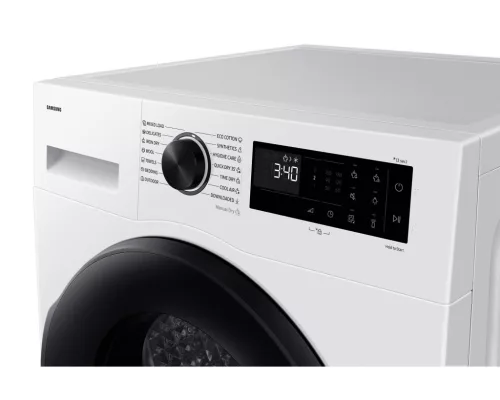 Samsung DV90DG52A0AELE Szárítógép hőszivattyús technológiával 9 kg, Fehér