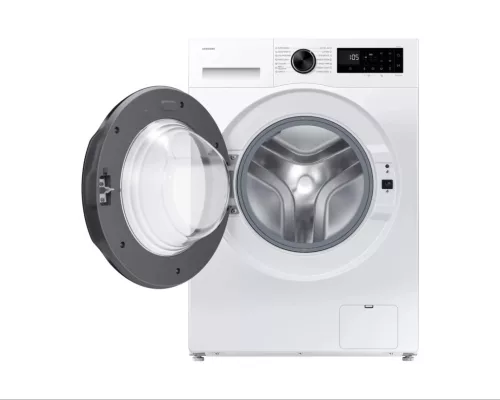 Samsung WW80FG5L32AELE elöltöltős mosógép, AI Ecobubble™ technológiával 8 kg, keskeny, 1200ford, fehér