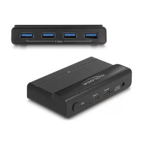   Delock USB 5 Gbps kapcsoló 4 db. eszköz és 2 db. Kiszolgáló