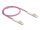 Delock Üvegszálas optikai kábel LC Duplex - LC Duplex egyszerű többszörös, OM4 hajlított, 1 m (88087)