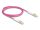 Delock Üvegszálas optikai kábel LC Duplex - LC Duplex egyszerű többszörös, OM4 hajlított, 2 m (88088)