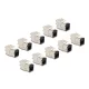 Delock Keystone Modul RJ45 anya - LSA Cat.6A eszközmentes fekete 10 db-os szett (88118)