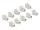 Delock Keystone Modul RJ45 anya - LSA Cat.6A eszközmentes fehér 10 db-os szett (88119)
