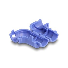   Delock 8 db.-os kábel klipszelő (összefogó) hajlításhoz kék