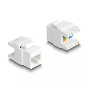   Delock Eszközmentes, borított Keystone modul RJ45 anya - LSA Cat.6A mini (88131)