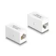 Delock Adapter RJ45 anya - RJ45 anya Cat.6 UTP, fehér (88133)
