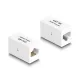 Delock Adapter RJ45 anya - RJ45 anya Cat.6A UTP, fehér (88134)