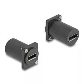   Delock D-típusú modul DisplayPort anya - anya 4K fekete (88154)