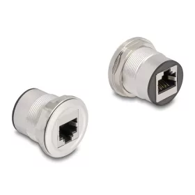   Delock RJ45 beépített anya kapcsoló Cat.6 STP alumínium (88190)