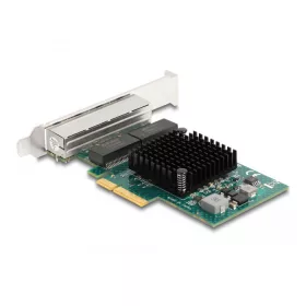 Delock PCI Express x4 kártya 4 x RJ45 Gigabit LAN BCM