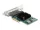 Delock PCI Express x4 kártya 4 x RJ45 Gigabit LAN BCM
