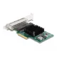 Delock PCI Express x4 kártya 4 x RJ45 Gigabit LAN BCM