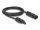 Delock DL4 Solar kábel 6 mm2 apa - anya 2 m fekete (88210)