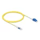 Delock Optikai szálas kábel CS apa - LC Duplex egyszeres mód G657A2 / OS2 Uniboot 3 m (88315)
