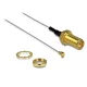 DELOCK Cable RP-SMA Jack Bulkhead - MHF/U.FL-LP-088 Antenna  (88343)