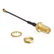 Delock antenna kábel RP-SMA anya válaszfali csatlakozóval (88409)