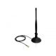 DeLock RP-SMA WLAN 4 dBi Antenna mágneses állvánnyal és hajlékony szerkezettel (88413)
