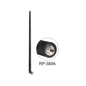   Delock WLAN antenna RP-SMA 802.11 b/g/n 9 dBi mindenirányú, csuklós