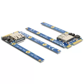 Delock FME dugó > SMB Jack adapter, 125 mm (88473)