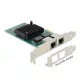 Delock PCI Express kártya - 2 x Gigabit LAN