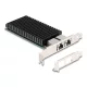 Delock PCI Express x8 hálózati kártya 10 Gigabit LAN 2 x RJ45 X540