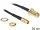 Delock SMA jack > MCX jack, 200 mm (88577)