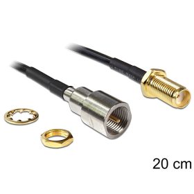   Delock antennakábel SMA csatlakozódoboz> FME dugó 200 mm