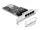Delock PCI Express x4 kártya 4 x RJ45 Gigabit LAN RTL8111 (88618)