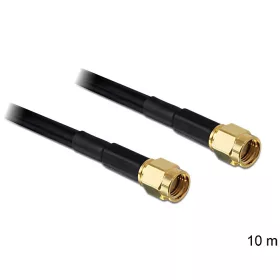 Delock RP-SMA dugó > RP-SMA dugó LMR 195, 10 m (88658)