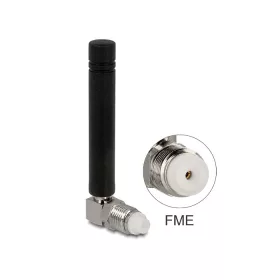   Delock GSM négysávos antenna FME 2 dBi 90  mindenirányú fix fekete (88767)