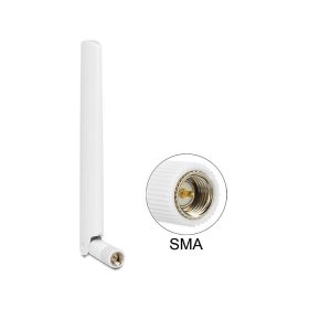   Delock LTE antenna SMA 1 ~ 2.5 dBiminden irányú antenna flexibilis csatlakozóval